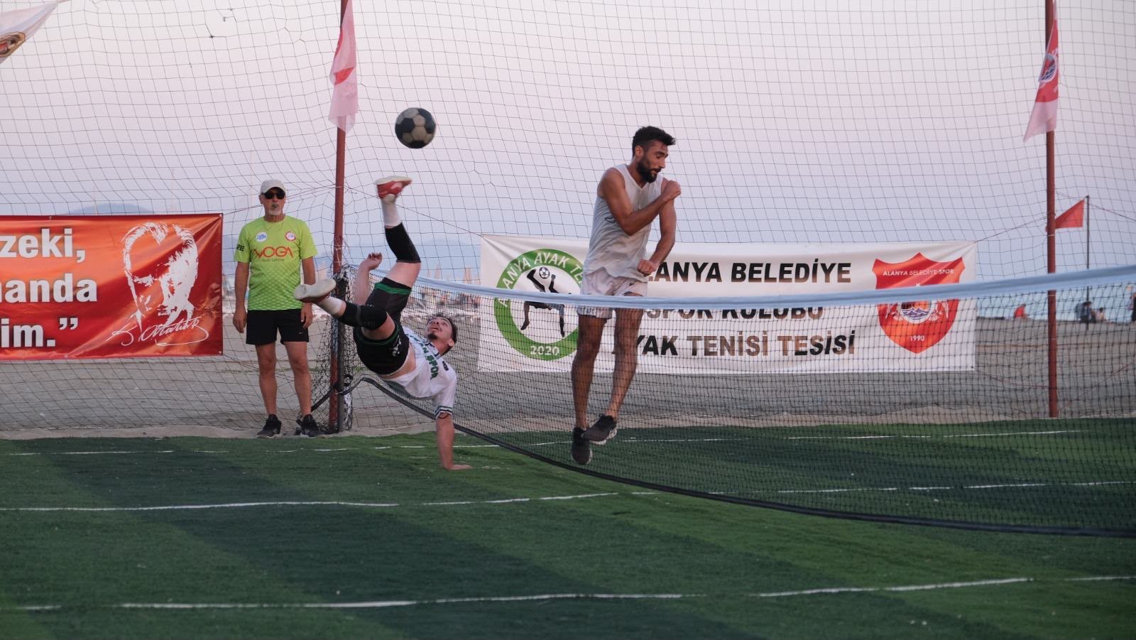 Alanya Futnet sahasından maç anı